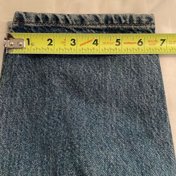 Gitano VTG 90s High Waisted Tapered Denim Mom Blue Jeans Womens Size 14 Short - Picture 8 of 13